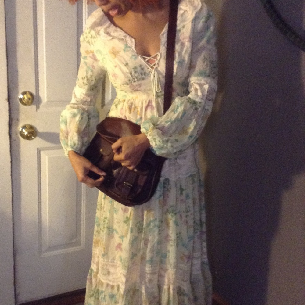 1976 Romantic Vintage Dress